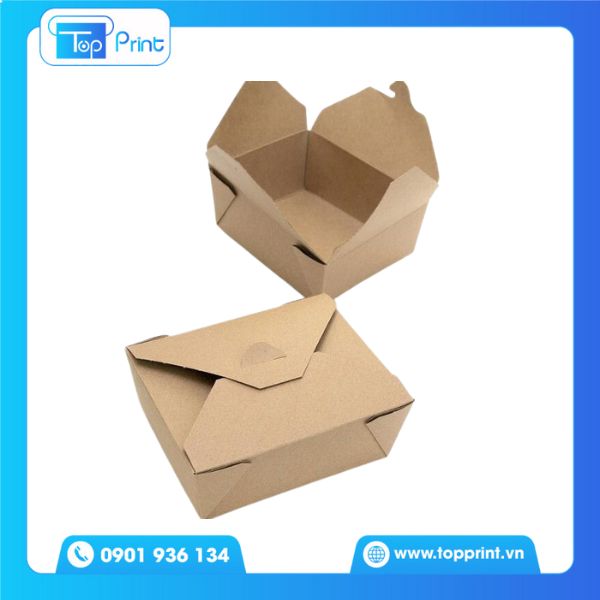 Hộp giấy nắp gài đầu khóa đáy
