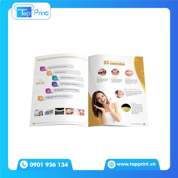 Catalogue y tế thiết kế bắt mắt