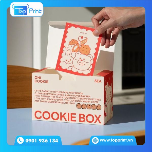 Hộp giấy Cookie box