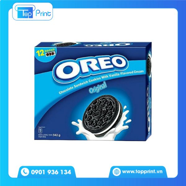Hộp giấy đựng bánh quy Oreo