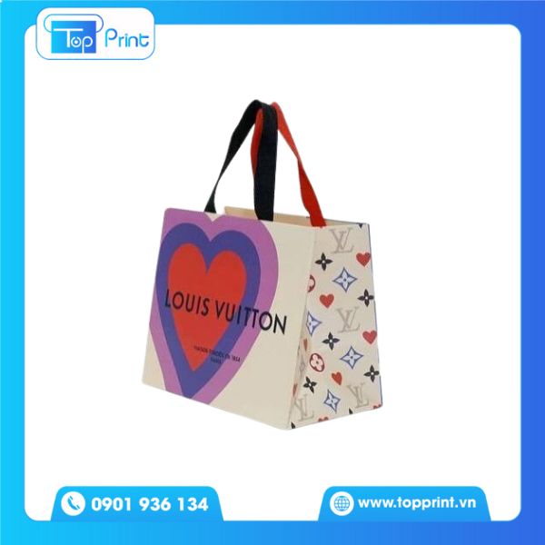 Túi giấy vuông LV