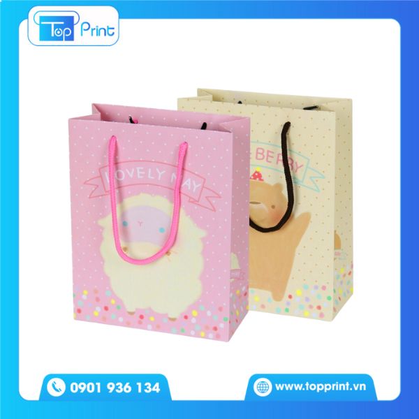 Thiết Kế Túi Giấy Cute Theo Yêu Cầu