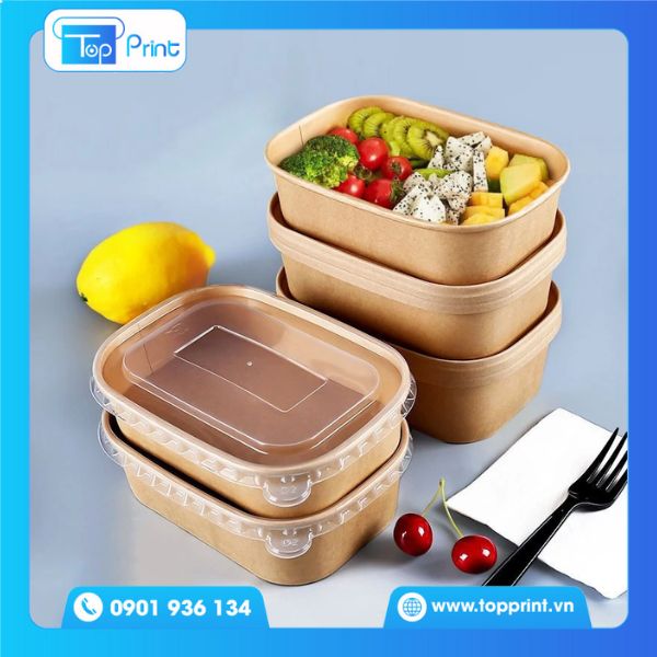 Hộp giấy đựng thức ăn