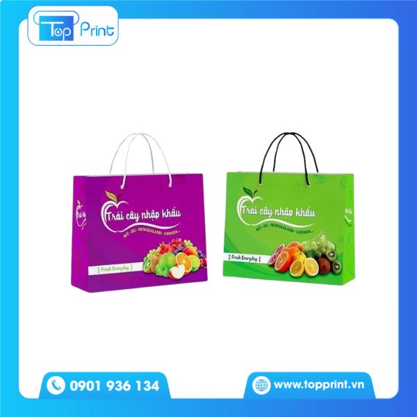 Túi Giấy Đựng Hoa Quả 