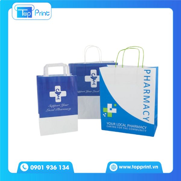 Túi Giấy Đựng Thuốc Tây 