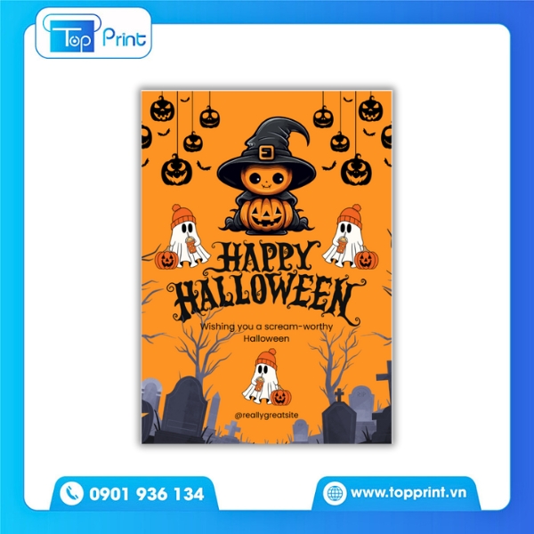 Tờ Rơi Halloween Lễ Hội Ma