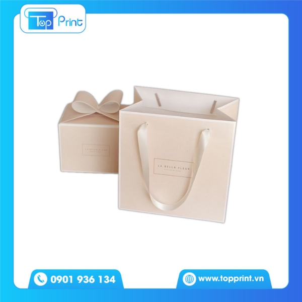 Túi Giấy Mini Cán Bóng Tạo Điểm Nhấn