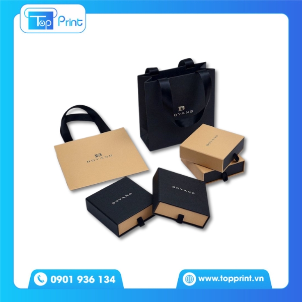 Túi Giấy Mini Lạ Mắt, Màu Sắc Tươi Sáng