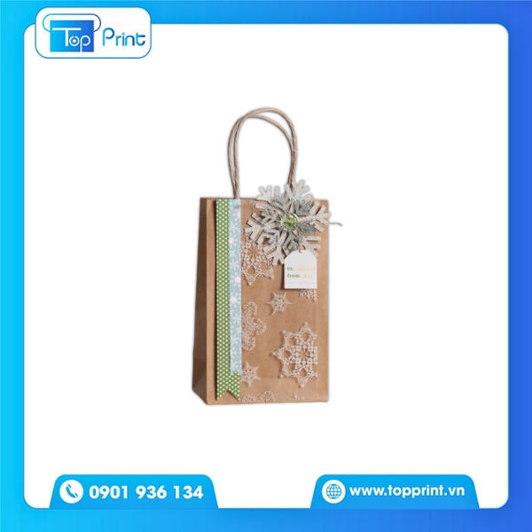 Túi Giấy Noel Đẹp, Bền Và Thân Thiện Với Môi Trường 