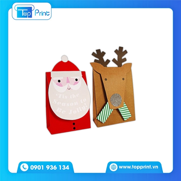 Túi Giấy Noel Độc Lạ, Món Quà Tặng Hoàn Hảo