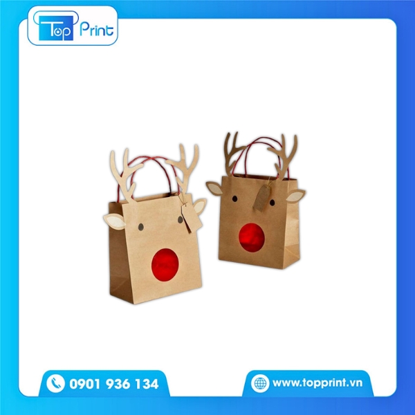 Túi Giấy Noel Dễ Thương Và Tiện Dụng