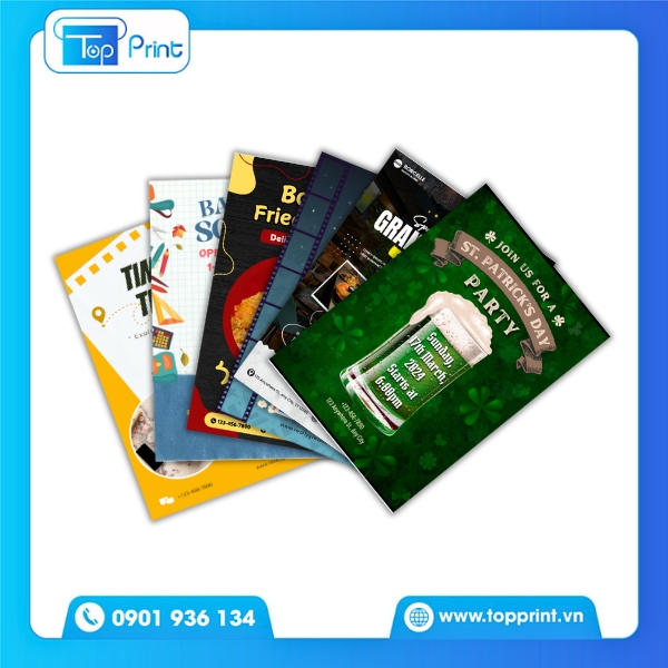 Tờ Rơi Quảng Cáo Đẹp Mắt
