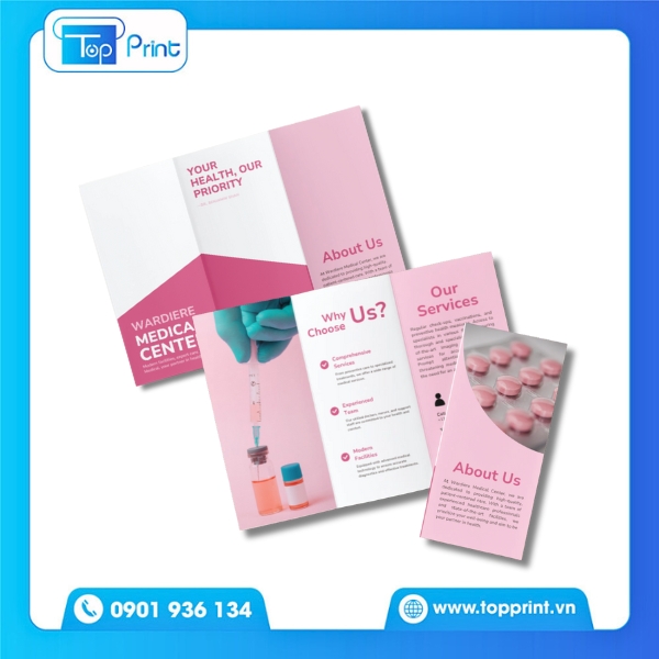 Mẫu Brochure Bệnh Viện Chuyên Khoa Ngoại – Chuyên Nghiệp