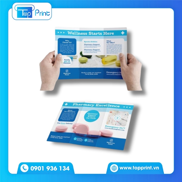 Brochure Thuốc Tiện Lợi Cho Các Chiến Dịch Quảng Cáo Dược Phẩm 