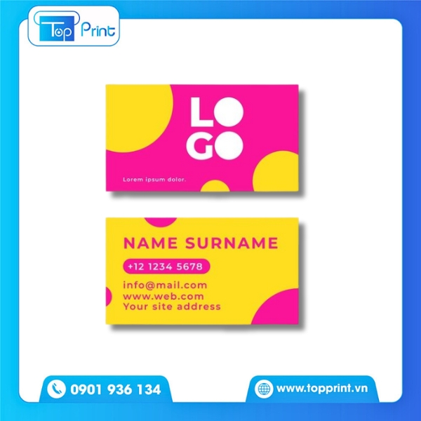 Namecard In Màu – Chuẩn Sắc, Sắc Nét Mỗi Chi Tiết 