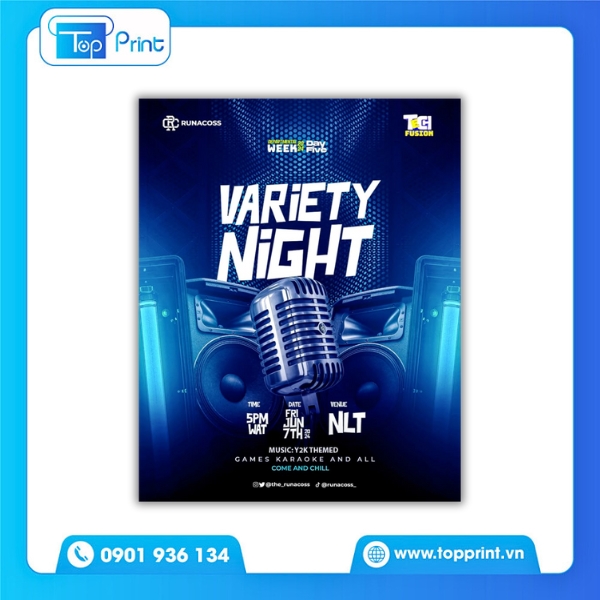 Tờ Rơi Karaoke Tạo Ấn Tượng Đầu Tiên