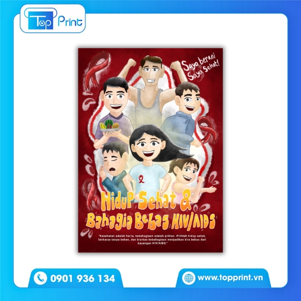 Tờ rơi phòng chống HIV/AIDS: Tăng cường giáo dục cộng đồng