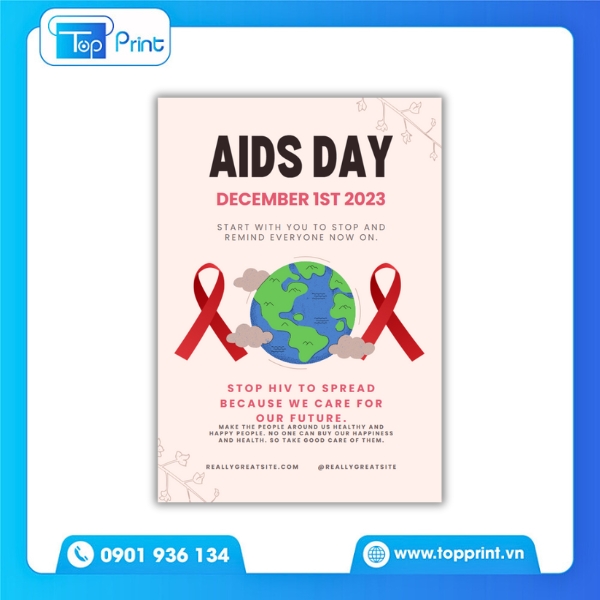 Tuyên truyền phòng chống HIV/AIDS qua tờ rơi sinh động