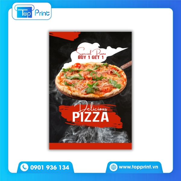 Ưu đãi có giới hạn trên tờ rơi pizza: Nhanh tay kẻo lỡ!