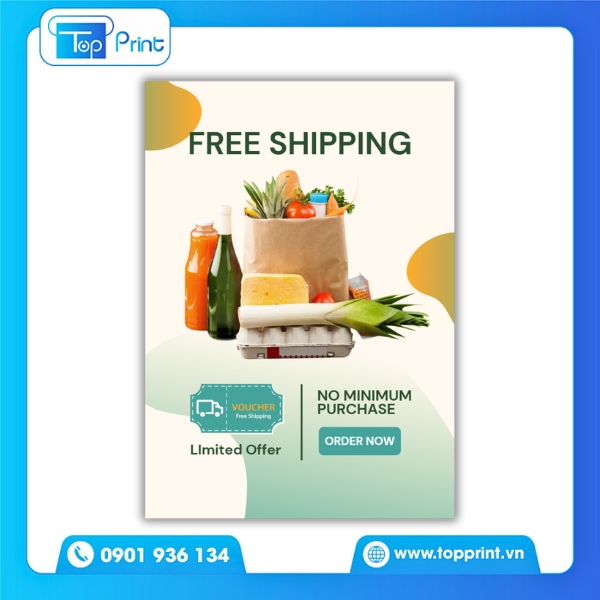 Tờ Rơi Siêu Thị FREE SHIPPING