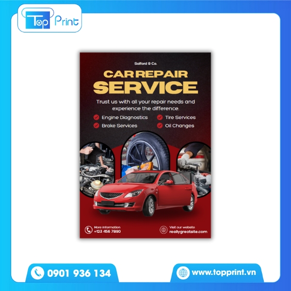 Mẫu Tờ Rơi Ô Tô Thể Hiện Đẳng Cấp