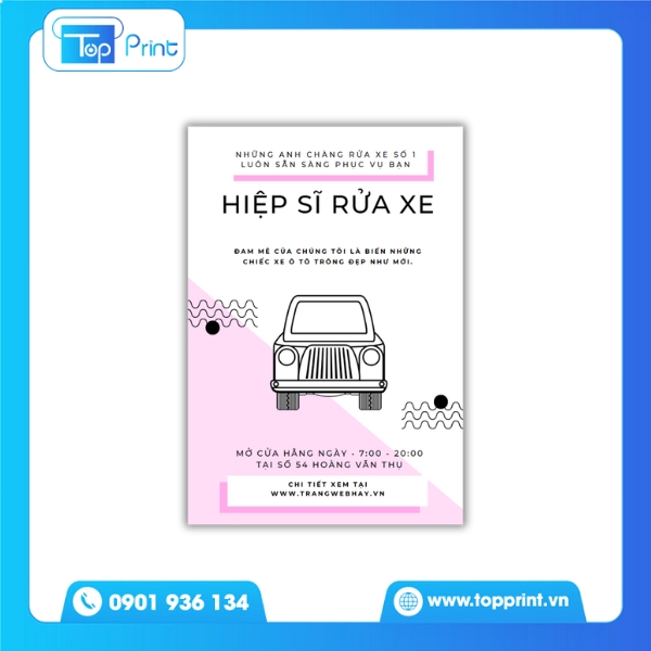 Mẫu Tờ Rơi Ô Tô Gây Ấn Tượng Mạnh