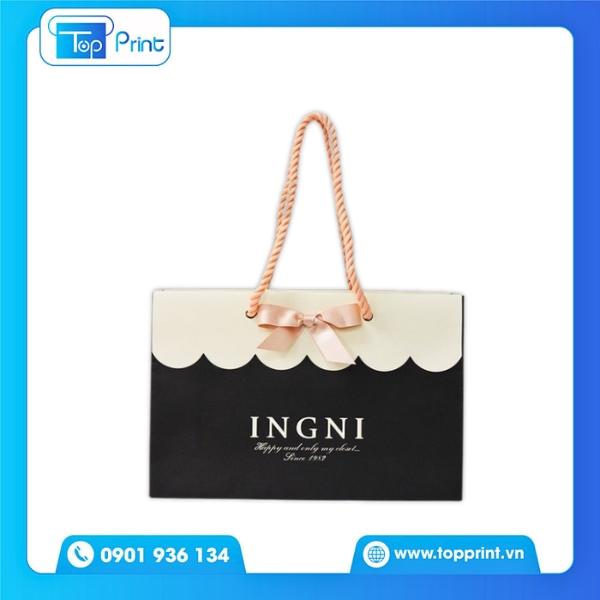 Túi Giấy Có Nơ Đơn Giản Nhưng Tinh Tế