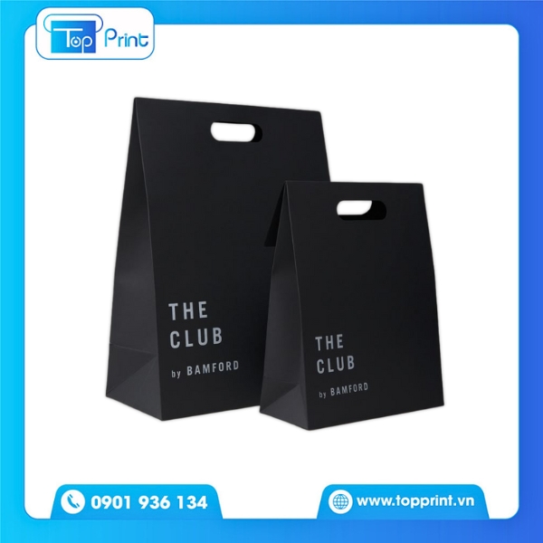 Mẫu Túi Giấy Đựng Quần Áo THE CLUB