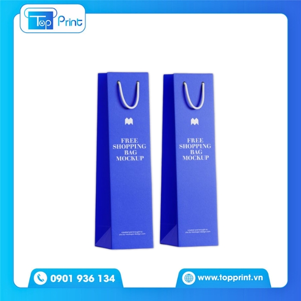 Mẫu Túi Giấy Đựng Rượu Đẹp Mắt