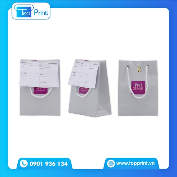 Túi Giấy PNJ In Offset Sắc Nét Và Chuẩn Màu