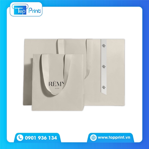 Sự Sang Trọng Và Tiện Lợi Trong Túi Giấy Quai Lụa 