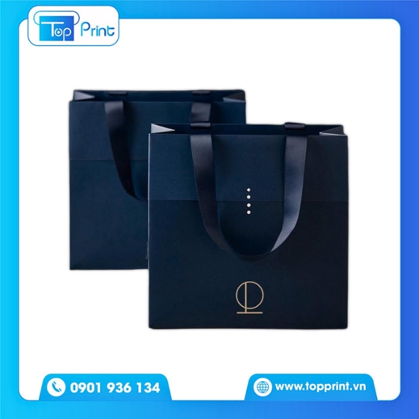 Túi Giấy Quai Lụa Đơn Giản Nhưng Sang Trọng