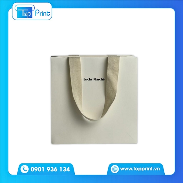 Túi Giấy Quai Lụa In Logo Chuyên Nghiệp