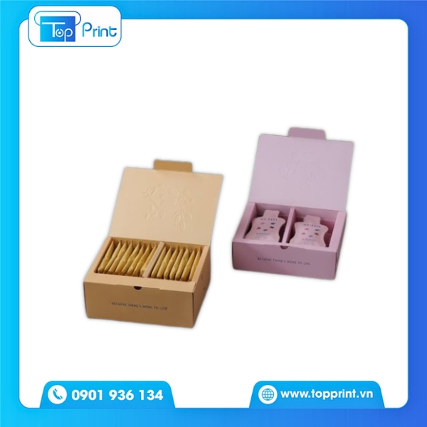 Thiết Kế Hộp Giấy 2 Ngăn Chuyên Nghiệp Cho Mỹ Phẩm