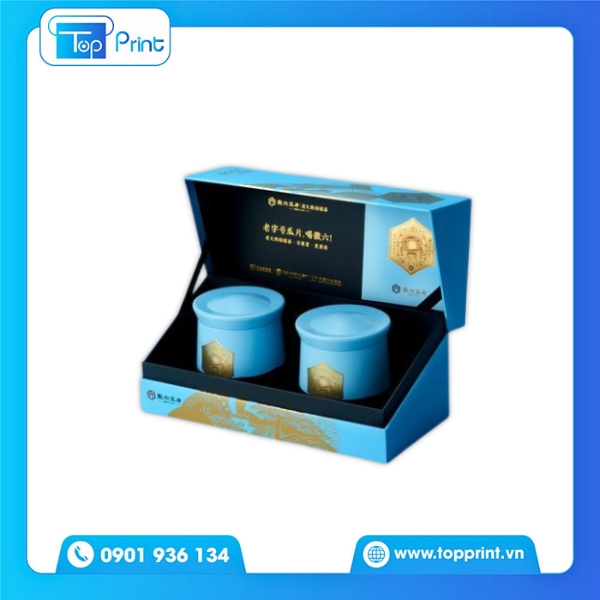 Hộp Giấy 2 Ngăn Đa Dạng Kích Thước Và Màu Sắc