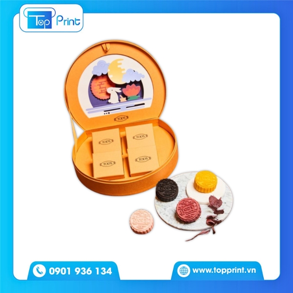 Hộp Giấy Đựng Bánh Trung Thu In Số Lượng Ít, Chất Lượng Cao