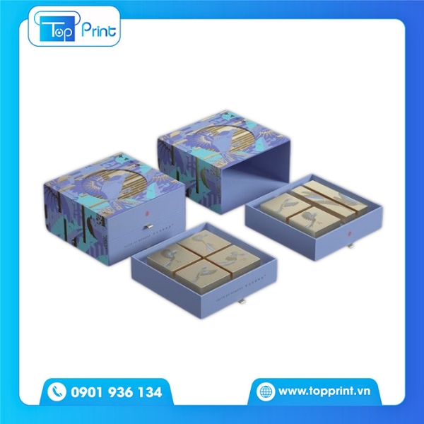 Thiết Kế – In Ấn Hộp Giấy Bánh Trung Thu Handmade