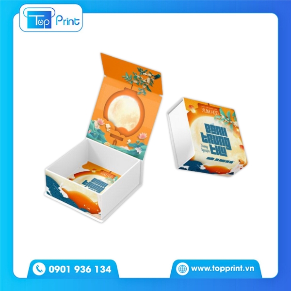 Mẫu Hộp Bánh Trung Thu Mini Dễ Thương