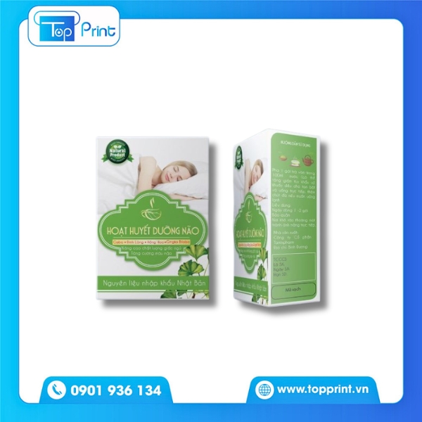 Hộp Giấy Đựng Thuốc Đông Y Sang Trọng