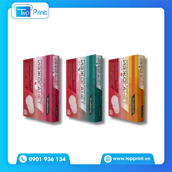 Hộp Thuốc Dược Phẩm Với Thiết Kế Thông Minh