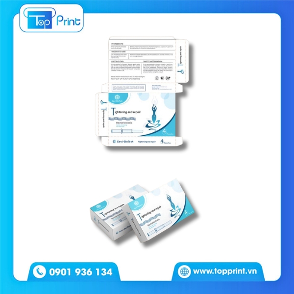 Hộp Giấy Đựng Thuốc Nhỏ Gọn, Tiện Lợi Khi Vận Chuyển