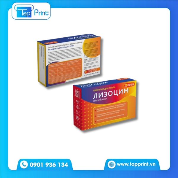 TopPrint In Hộp Giấy Dược Phẩm Giao Hàng Toàn Quốc 