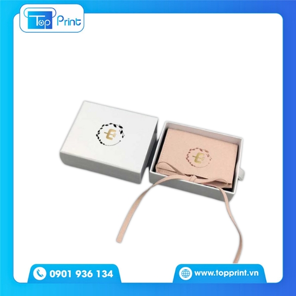 Mẫu Hộp Giấy Nhỏ In Logo Thương Hiệu