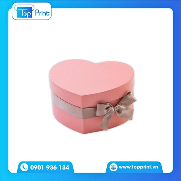 Hộp Giấy Trái Tim Dành Cho Shop Quà Handmade 