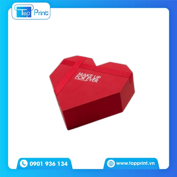 Thiết Kế & In Hộp Giấy Trái Tim Tại Topprint 
