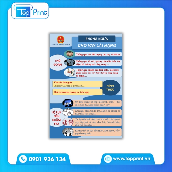 In Gấp Tờ Rơi Tuyên Truyền Pháp Luật Lấy Ngay Trong Ngày