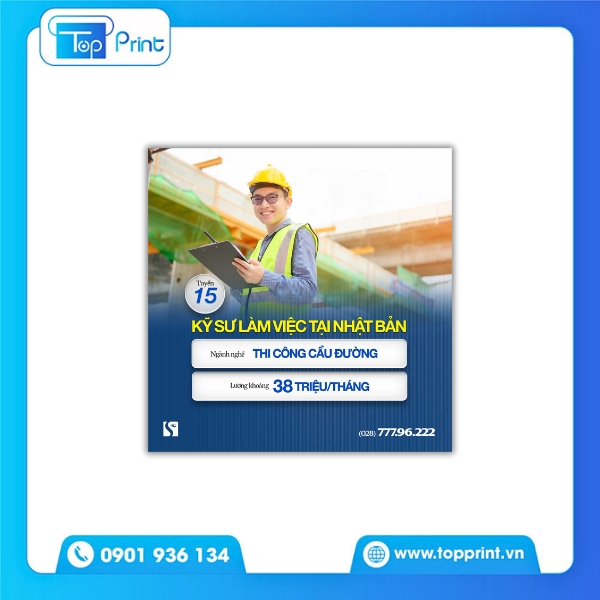 Tờ Rơi Xuất Khẩu Lao Động Nhật Bản Thiết Kế Chuyên Nghiệp