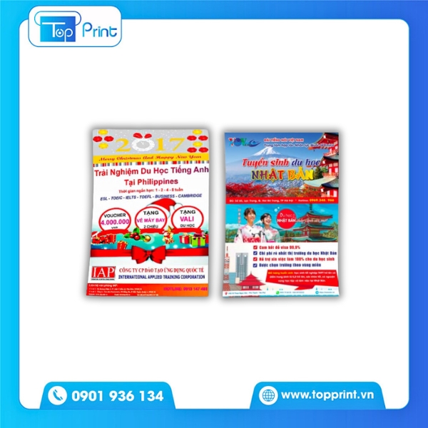 Tờ Rơi Quảng Bá Chương Trình XKLĐ Hiện Đại, Rõ Ràng