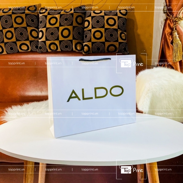 In Túi Giấy Aldo Theo Nhận Diện Thương Hiệu
