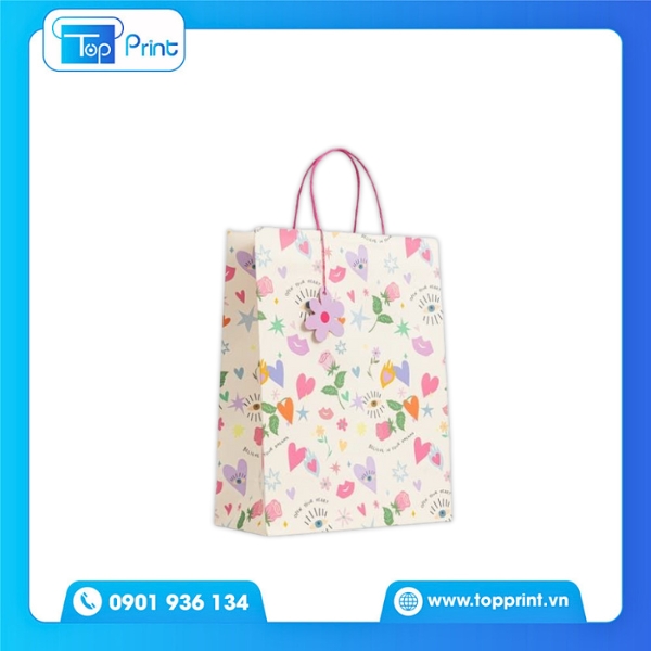 In Túi Giấy Đựng Quà Giá Rẻ, Chất Lượng Tại Topprint